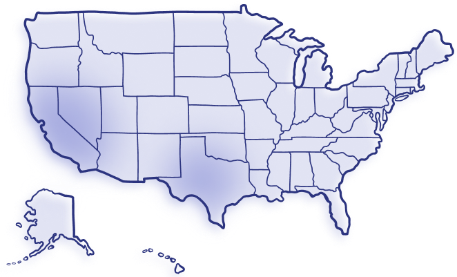 US Coverage Map